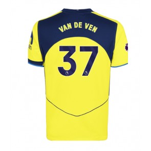Lacne Muži Futbalové dres Tottenham Hotspur Micky van de Ven #37 2025-26 Krátky Rukáv - Tretina